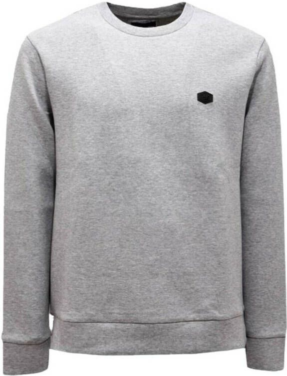 Emporio Armani Sweater With Logo Bianco Ottico (kopie) Wit Heren