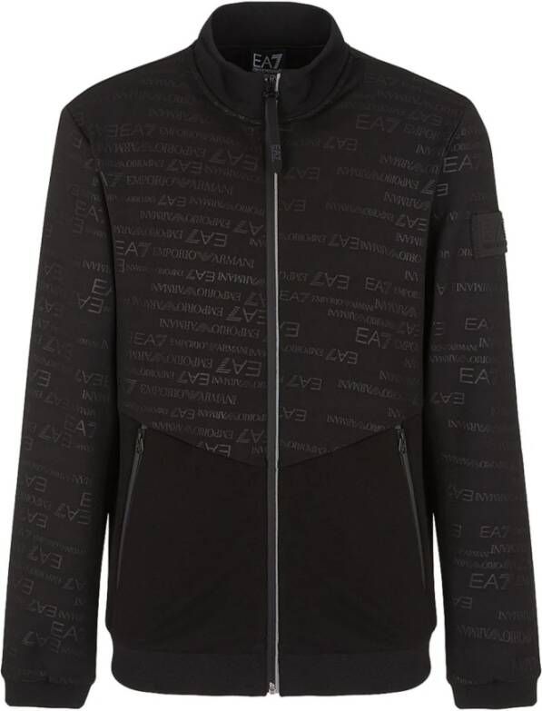 Emporio Armani EA7 Sweater met rits &; Hoodies Zwart Heren