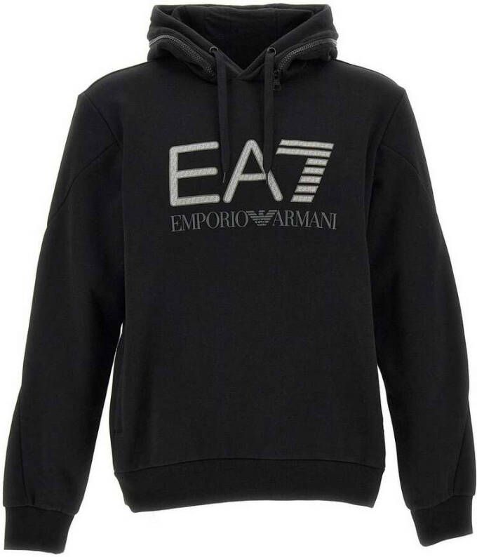 Emporio Armani EA7 Sweaters Black Zwart Heren