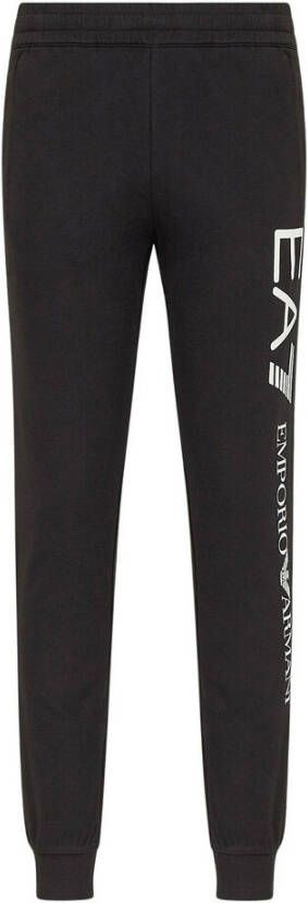 Emporio Armani EA7 Zwarte EA7 Broek met Verticaal Logo Black Heren - Foto 2