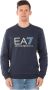 Emporio Armani EA7 Sweatshirt Blauw Heren - Thumbnail 1