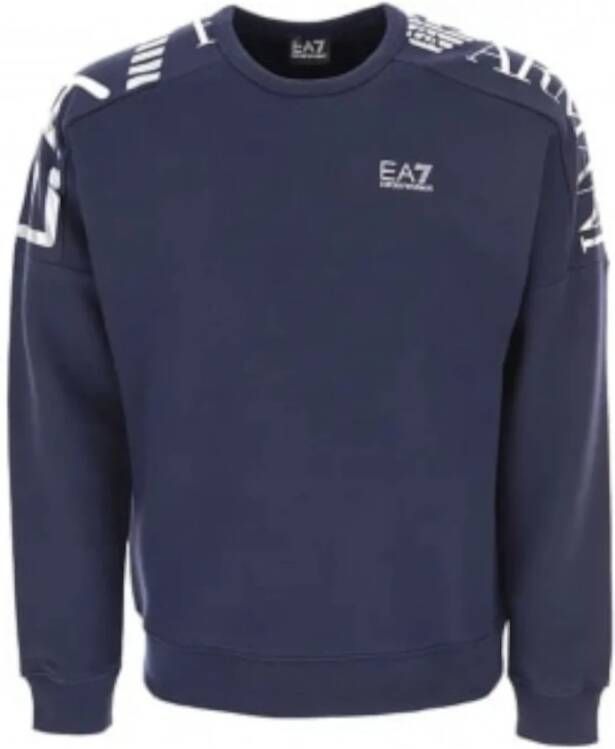 Emporio Armani EA7 Sweatshirt Blauw Heren