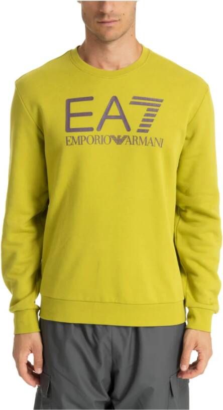 Emporio Armani EA7 Sweatshirt Groen Heren