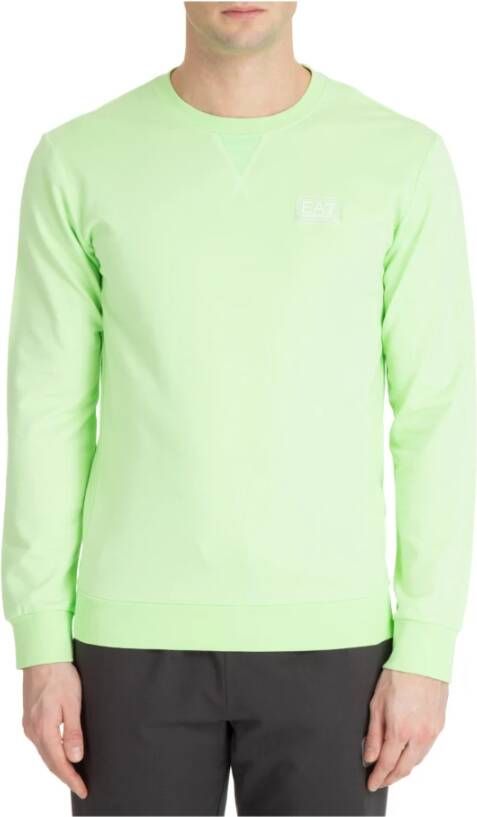 EA7 Emporio Armani Sweatshirt met labelapplicatie
