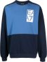 Emporio Armani EA7 Sweatshirt Hoodies Blauw Heren - Thumbnail 1