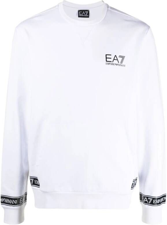 Emporio Armani EA7 Sweatshirt Wit Heren
