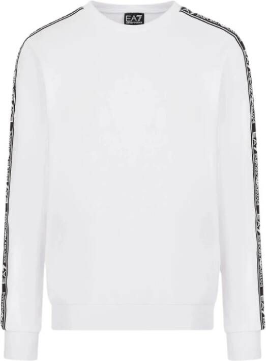Emporio Armani EA7 Sweatshirt White Heren