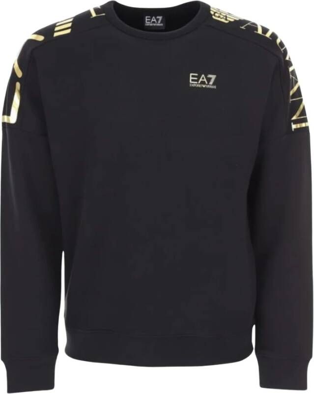 Emporio Armani EA7 Sweatshirt Zwart Dames