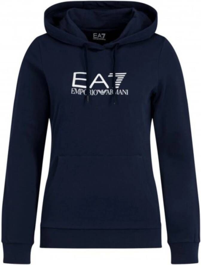 Emporio Armani EA7 Sweatshirts Blauw Dames