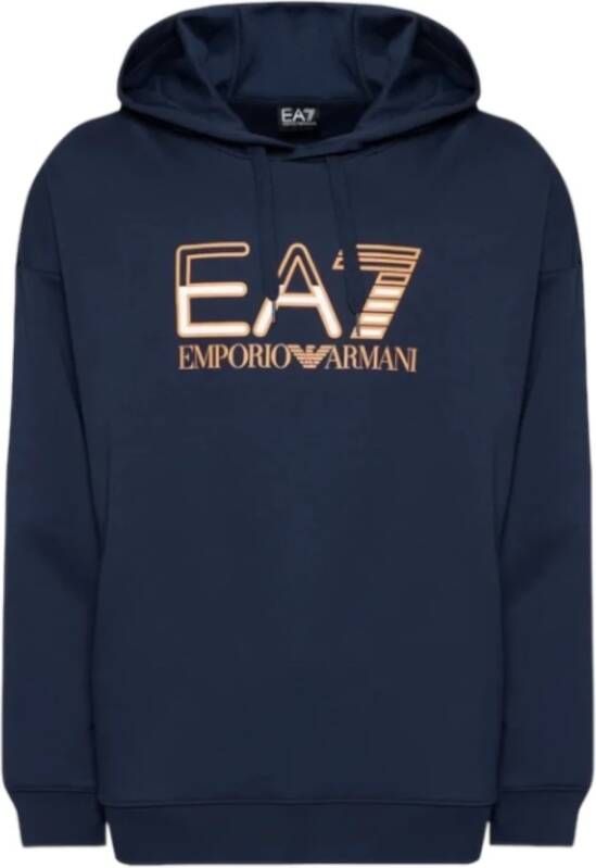Emporio Armani EA7 Sweatshirts & Hoodies Blauw Heren