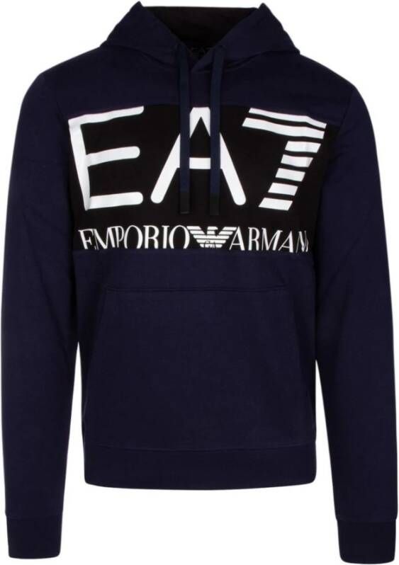 Emporio Armani EA7 Sweatshirts & Hoodies Blauw Heren