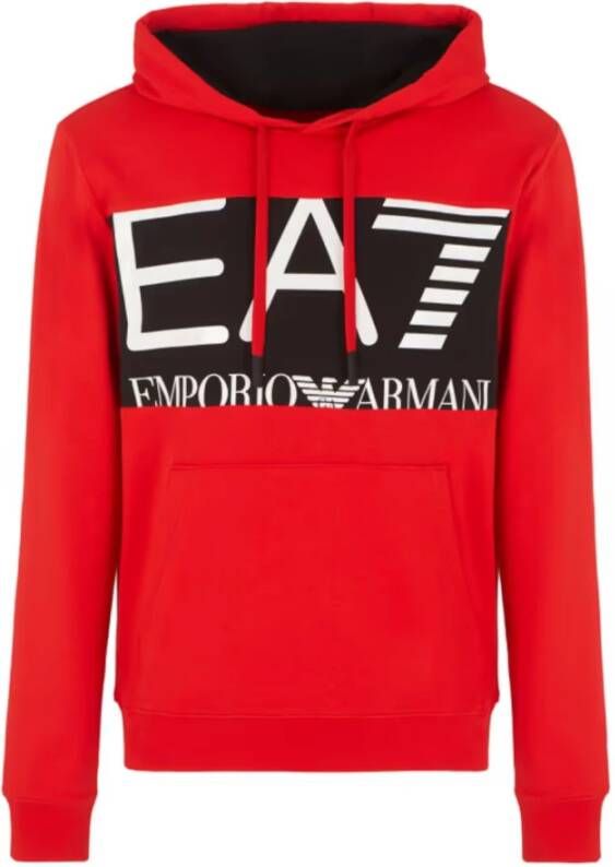 Emporio Armani EA7 Sweatshirts & Hoodies Rood Heren
