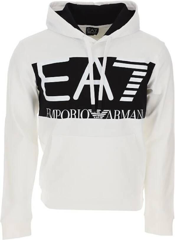 Emporio Armani EA7 Sweatshirts & Hoodies White Heren