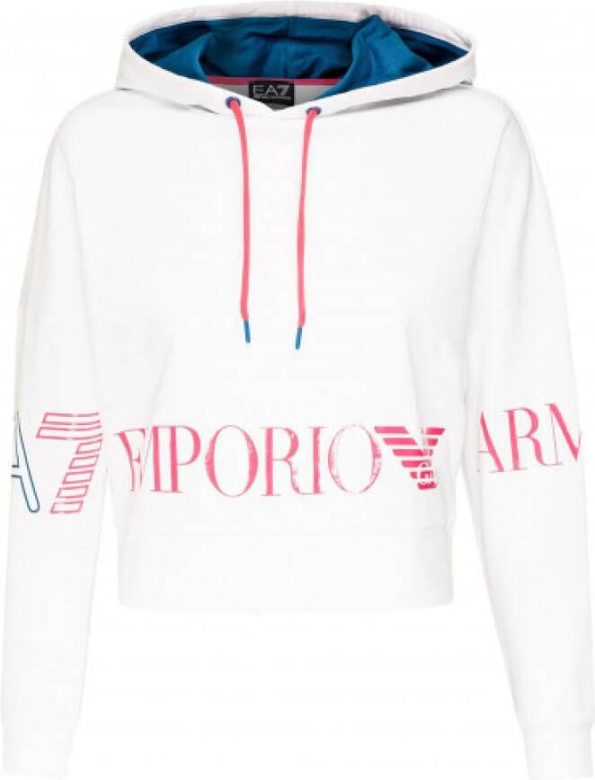 Emporio Armani EA7 Sweatshirts Wit Dames