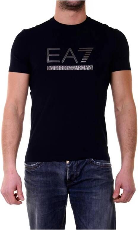 Emporio Armani EA7 Casual Sweatshirt voor Mannen Blue Heren