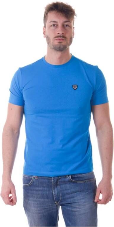 Emporio Armani EA7 Sweatshirt T-Shirt Combo Blue Heren