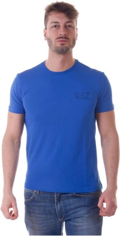 Emporio Armani EA7 Sweatshirt T-shirt Combo Blue Heren