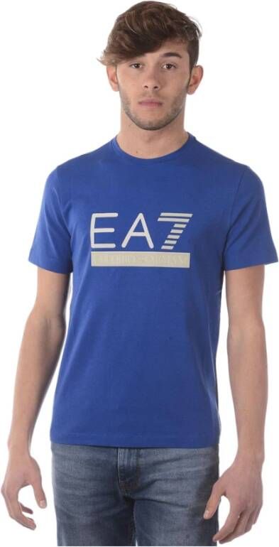 Emporio Armani EA7 Sweatshirts Blue Heren