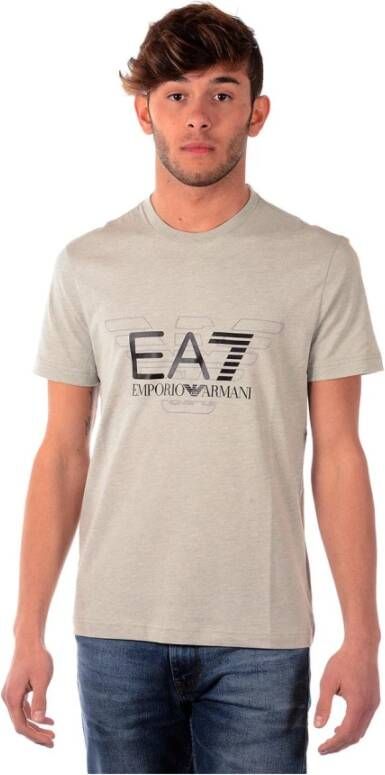 Emporio Armani EA7 t-shirt Grijs Heren