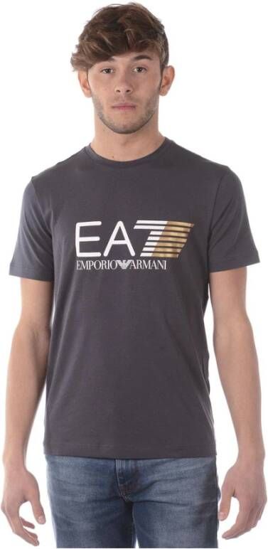 Emporio Armani EA7 Casual Sweatshirt voor Mannen Gray Heren