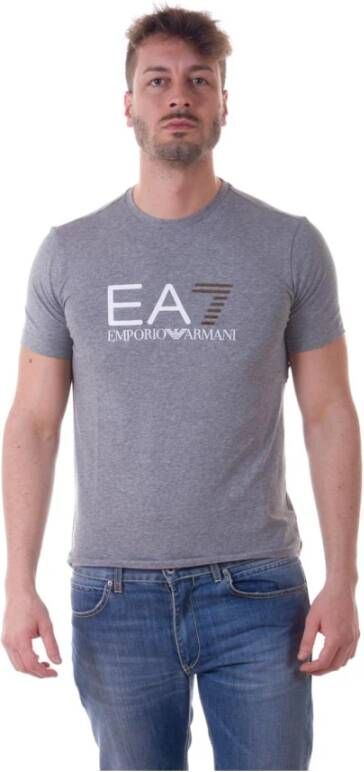 Emporio Armani EA7 T-shirt Grijs Heren