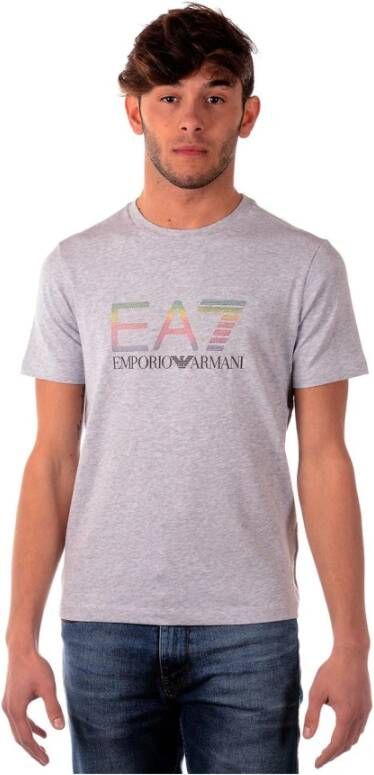 Emporio Armani EA7 Sweatshirt T-shirt Combo Gray Heren