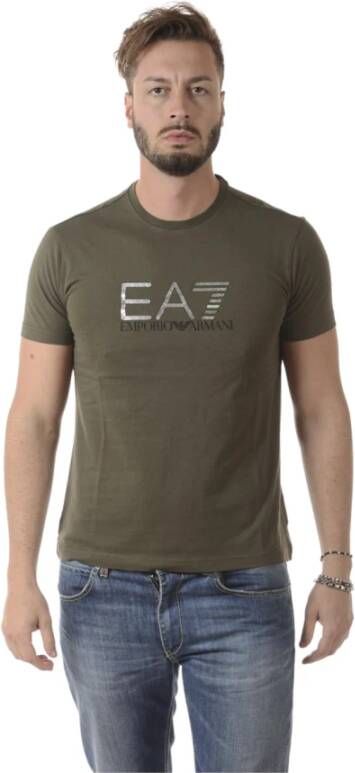 Emporio Armani EA7 t-shirt Groen Heren