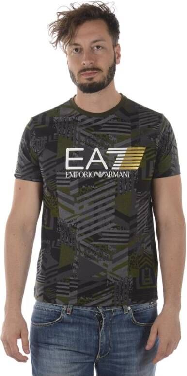 Emporio Armani EA7 T-shirt Groen Heren
