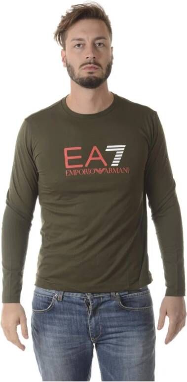 Emporio Armani EA7 t-shirt Groen Heren