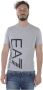 Emporio Armani EA7 T-shirt met logo Grijs Heren - Thumbnail 1