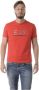 Emporio Armani EA7 Sweatshirt T-Shirt Combo Red Heren - Thumbnail 1