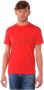 Emporio Armani EA7 Sweatshirt T-shirt Combo Red Heren - Thumbnail 1