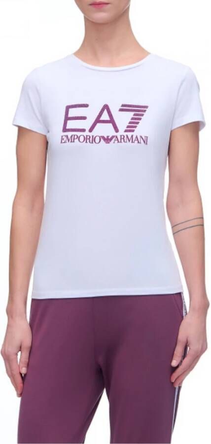 Emporio Armani EA7 T-shirt White Dames