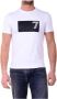 Emporio Armani EA7 Casual Logo Print T-Shirt White Heren - Thumbnail 1