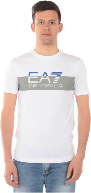 Emporio Armani EA7 T-shirt Wit Heren