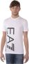 Emporio Armani EA7 Casual Logo Print Top White Heren - Thumbnail 1