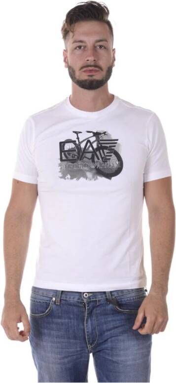 Emporio Armani EA7 Sweatshirt T-shirt Combo White Heren