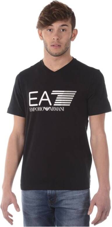 Emporio Armani EA7 T-Shirt Zwart Heren