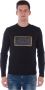 Emporio Armani EA7 Gezellig Gebreide Trui Pullover Black Heren - Thumbnail 1