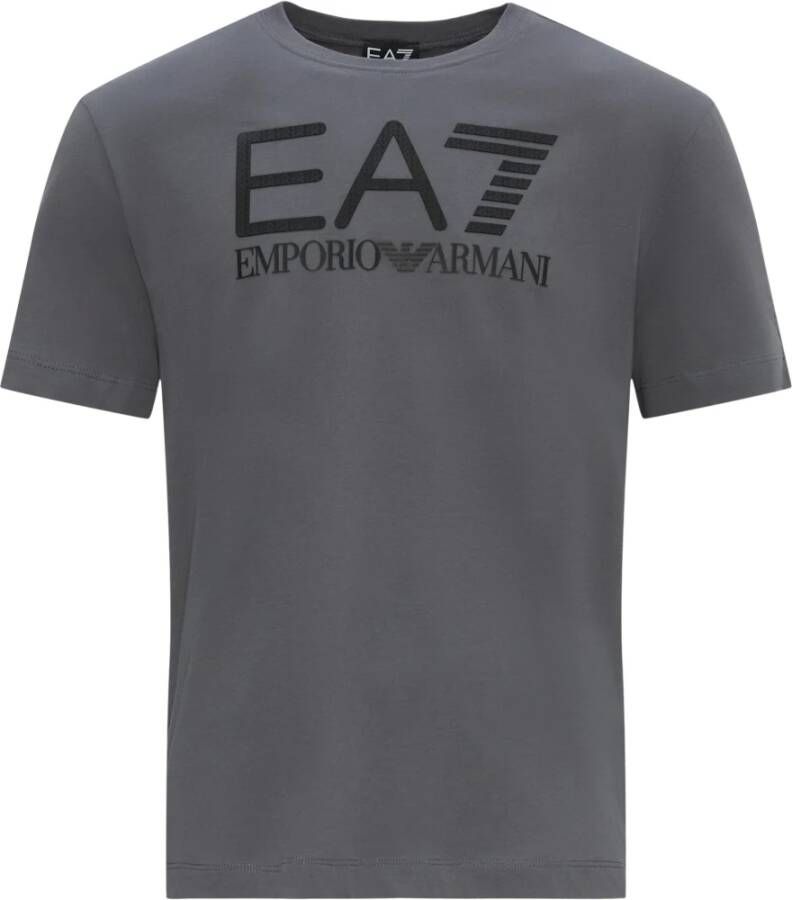 Emporio Armani EA7 T-Shirts Grijs Heren