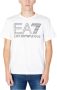 Emporio Armani EA7 Heren T-shirt Herfst Winter Collectie White Heren - Thumbnail 1
