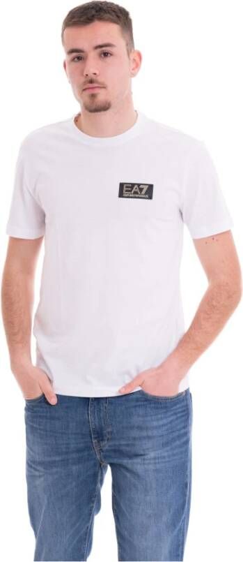 Emporio Armani EA7 T-Shirts Wit Heren