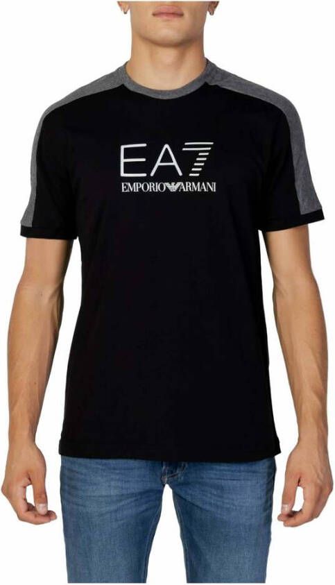 Emporio Armani T-shirts en polos zwart Heren