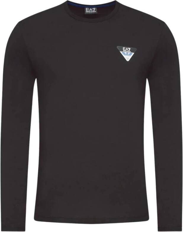 Emporio Armani EA7 Topje met lange mouwen Zwart Heren