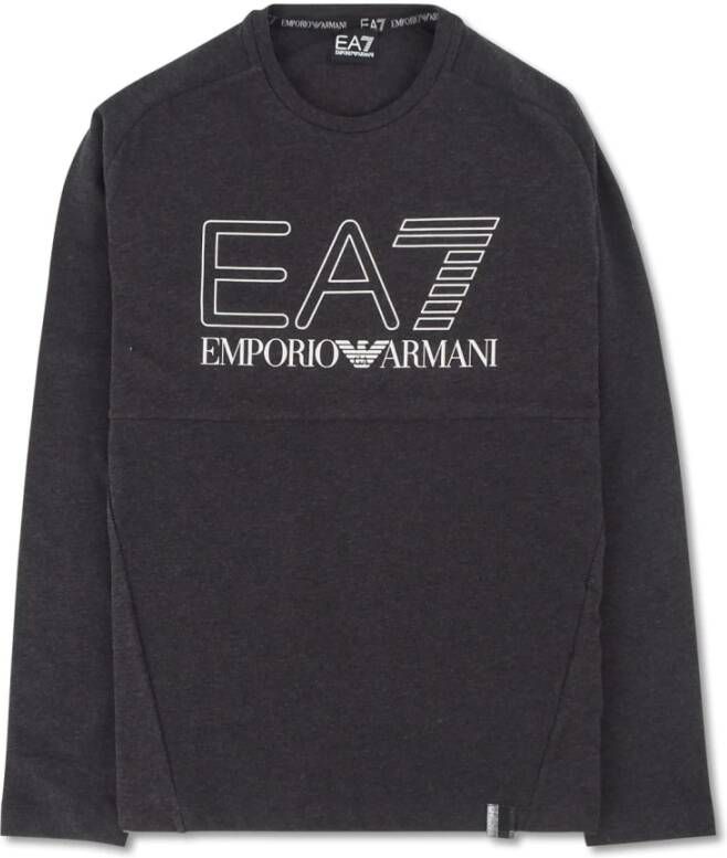 Emporio Armani EA7 Topje met lange mouwen Zwart Heren