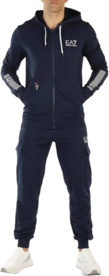 Emporio Armani EA7 Training Sets Blauw Heren
