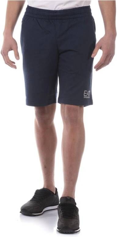 Emporio Armani EA7 Tweede shorts Blauw Heren