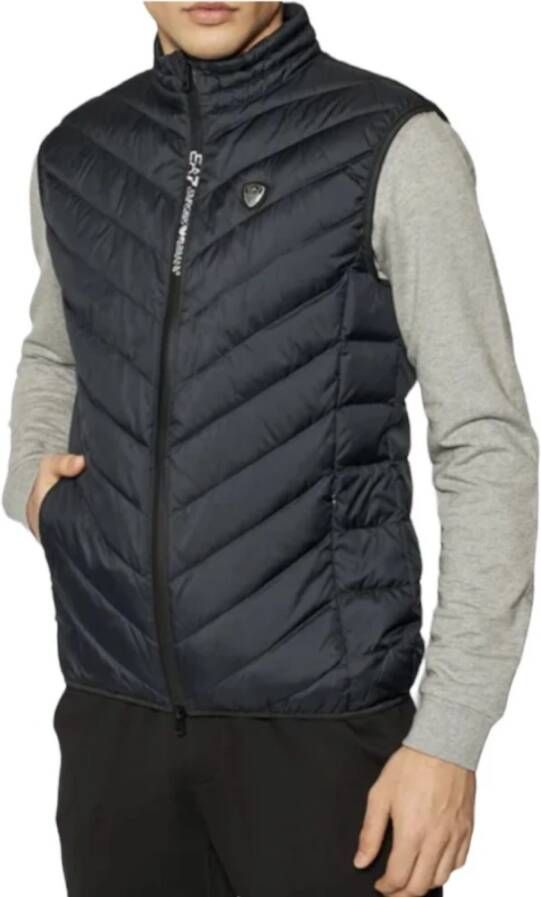 Emporio Armani EA7 Vest Blauw Heren