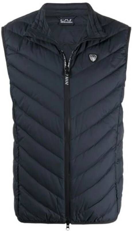 Emporio Armani EA7 Vests Blauw Heren