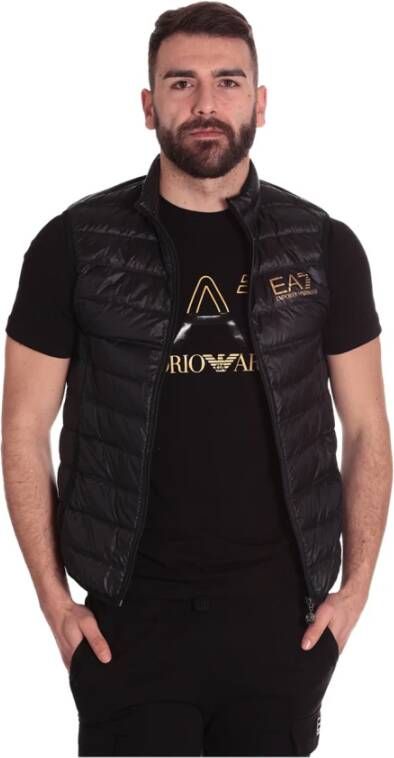 Emporio Armani EA7 Vests Zwart Heren